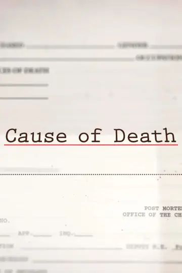 Cause of Death plakat