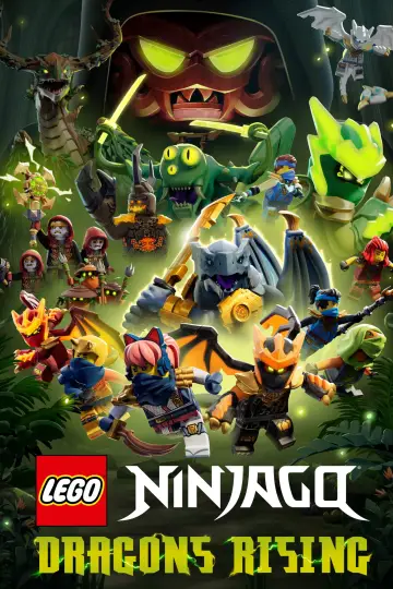 Plakat do serialu "LEGO Ninjago: Powstanie Smoków" #1586917