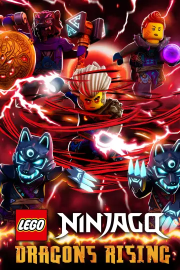 Plakat do serialu "LEGO Ninjago: Powstanie Smoków" #1586927