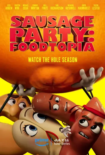Plakat к сериалу "Sausage Party: Żarciotopia" #1339790