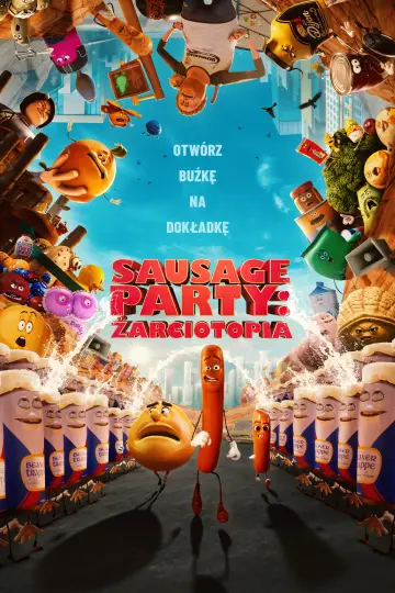 Sausage Party: Żarciotopia plakat