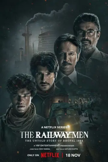 Plakat к сериалу "Kolejarze: Katastrofa w Bhopalu" #1427413