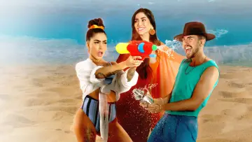 Zasłona do serialu "De Férias com o Ex Caribe" #1506544