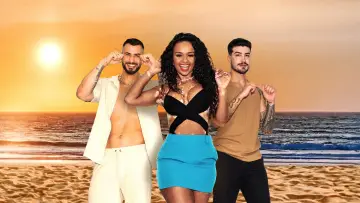 Zasłona do serialu "De Férias com o Ex Caribe" #1506546
