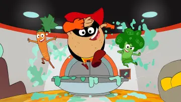 Zasłona do serialu "Supertato" #1452102