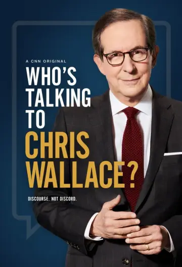 Plakat do serialu "Kto rozmawia z Chrisem Wallace