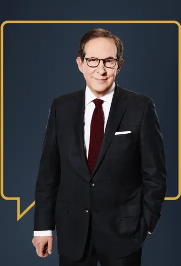 Plakat do serialu "Kto rozmawia z Chrisem Wallace