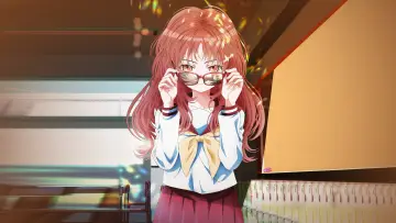 Zasłona do serialu "Suki na Ko ga Megane wo Wasureta" #1595057