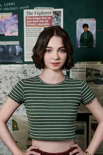 Plakat к сериалу "Przewodnik po zbrodni według grzecznej dziewczynki" #1342008