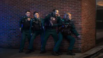 Zasłona к сериалу "Na niebieskich światłach" #1451370