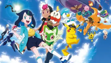 Zasłona к сериалу "Pokémon Horyzonty: Seria" #1277277
