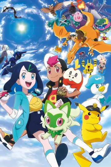 Plakat к сериалу "Pokémon Horyzonty: Seria" #1277296