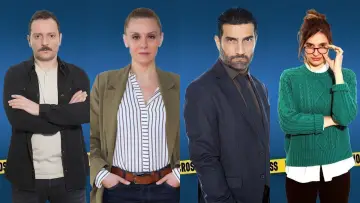 Zasłona do serialu "IQ 160" #1493811
