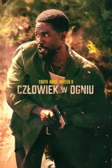 Człowiek w ogniu plakat