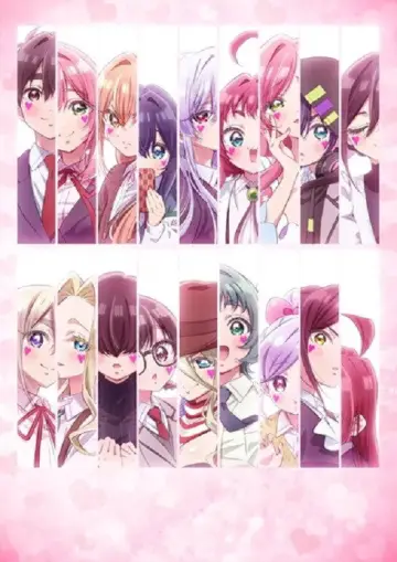 Plakat к сериалу "Kimi no Koto ga Daidaidaidaidaisuki na 100-nin no Kanojo" #1220786