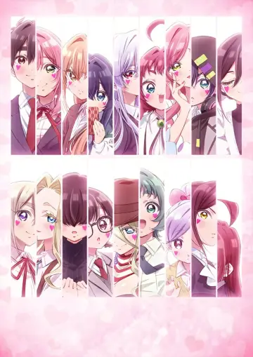 Plakat к сериалу "Kimi no Koto ga Daidaidaidaidaisuki na 100-nin no Kanojo" #1220788