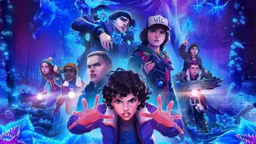 Zasłona do serialu "Stranger Things: Opowieści z 
