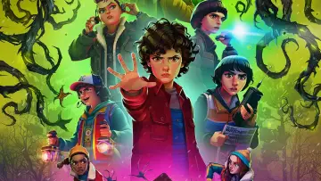 Zasłona do serialu "Stranger Things: Opowieści z 