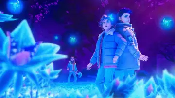 Zasłona do serialu "Stranger Things: Opowieści z 