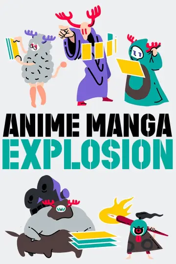 ANIME MANGA EXPLOSION plakat