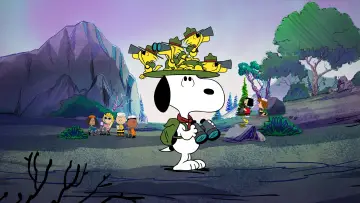 Zasłona к сериалу "Snoopy na obozie" #1424620