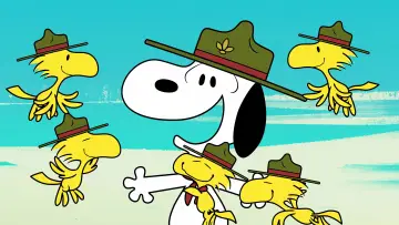 Zasłona к сериалу "Snoopy na obozie" #1424632