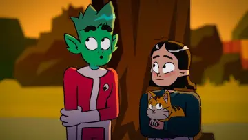 Zasłona do serialu "Beast Boy: Samotny wilk" #1601446