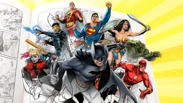 Zasłona do serialu "Supermoce: Historia DC" #1662700