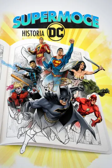 Supermoce: Historia DC plakat