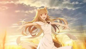 Zasłona к сериалу "Ookami to Koushinryou Merchant Meets the Wise Wolf" #1393432