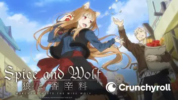 Zasłona к сериалу "Ookami to Koushinryou Merchant Meets the Wise Wolf" #1393441