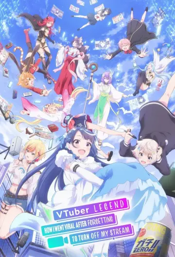 Plakat к сериалу "VTuber Nandaga Haishin Kiri Wasuretara Densetsu ni Natteta" #1453811