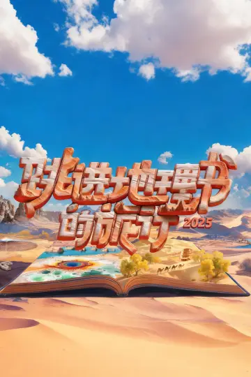 跳进地理书的旅行 plakat