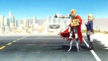 Zasłona к сериалу "Fate/strange Fake" #1337534