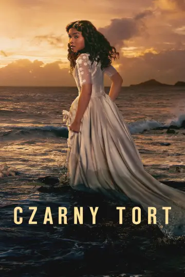 Czarny tort plakat