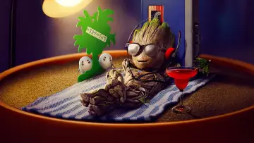 Zasłona do serialu "Ja jestem Groot" #1397124
