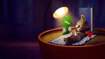 Zasłona do serialu "Ja jestem Groot" #1397125