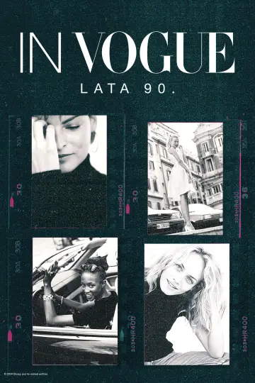 In Vogue: Lata 90. plakat