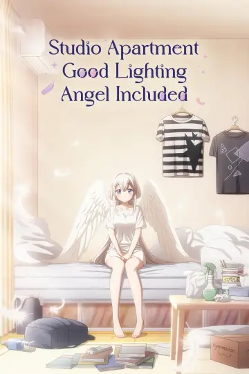 ワンルーム、日当たり普通、天使つき。 plakat