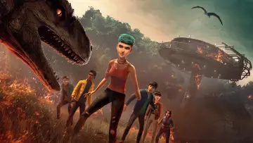 Zasłona к сериалу "Park Jurajski: Teoria chaosu" #1354098