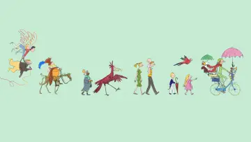 Zasłona do serialu "Skarbiec Quentina Blake