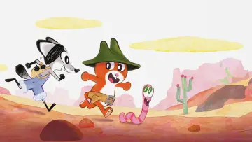 Zasłona do serialu "Billy, le hamster cowboy" #1501753