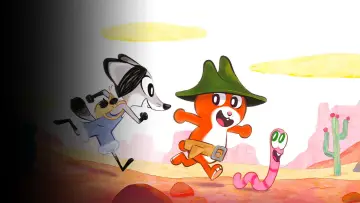 Zasłona do serialu "Billy, le hamster cowboy" #1501754