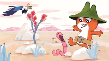 Zasłona do serialu "Billy, le hamster cowboy" #1501755