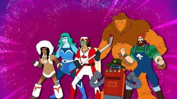 Zasłona do serialu "Super Team Canada" #1672980