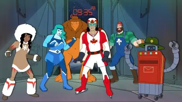 Zasłona do serialu "Super Team Canada" #1672981