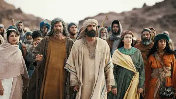 Zasłona к сериалу "Testament: Historia Mojżesza" #1440843