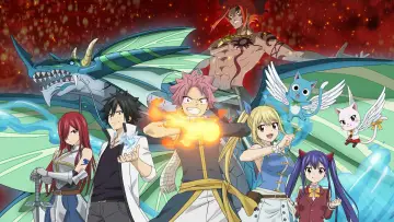 Zasłona к сериалу "Fairy Tail: 100 Years Quest" #1339545