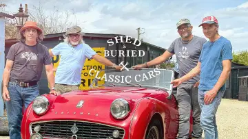 Zasłona do serialu "Shed & Buried: Classic Cars" #1513137
