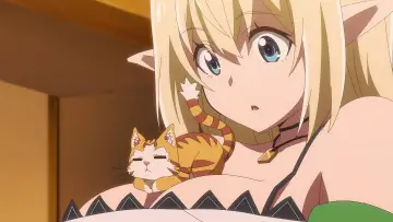 Zasłona к сериалу "Sランクモンスターの《ベヒーモス》だけど、猫と間違われてエルフ娘の騎士（ペット）として暮らしてます" #1479938